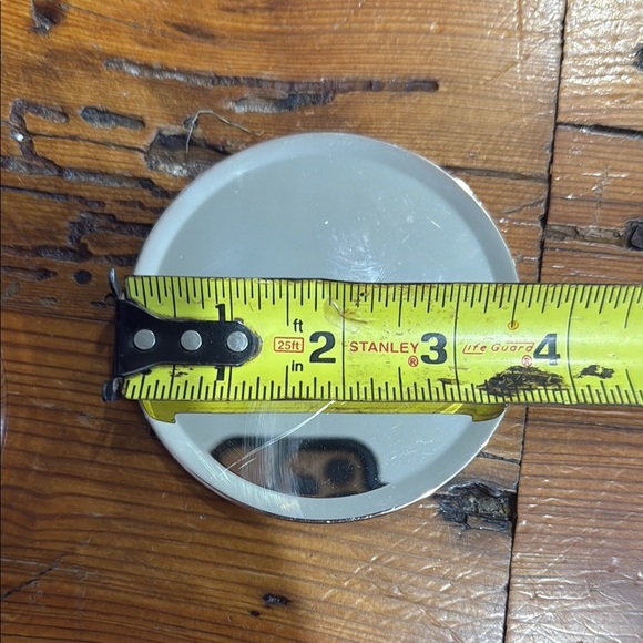 Kate Spade Lenox Silver Mirrored Drink Coaster Set of 4 - Picture 7 of 7